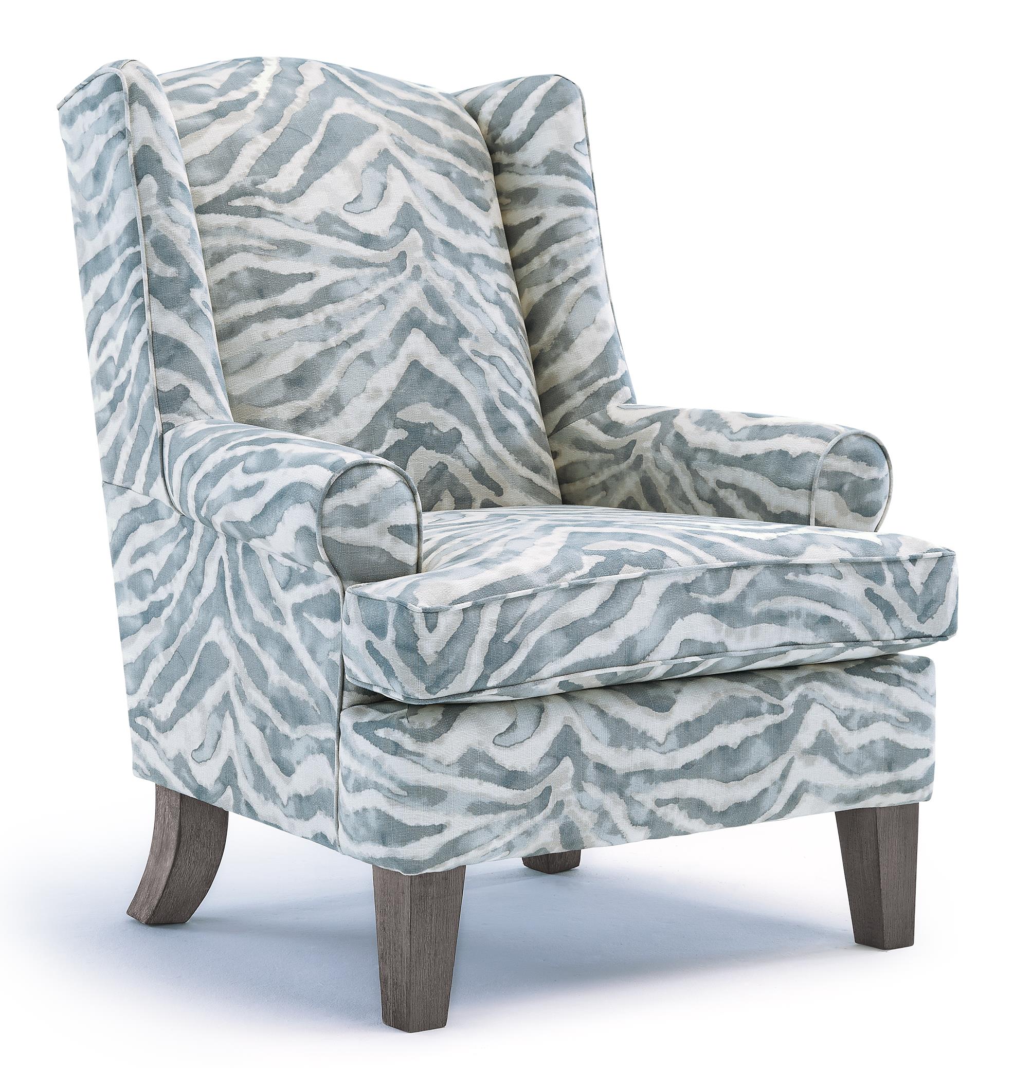 Best Home Furnishings Chairs Wing Back 0190 Amelia Wing Back Chair